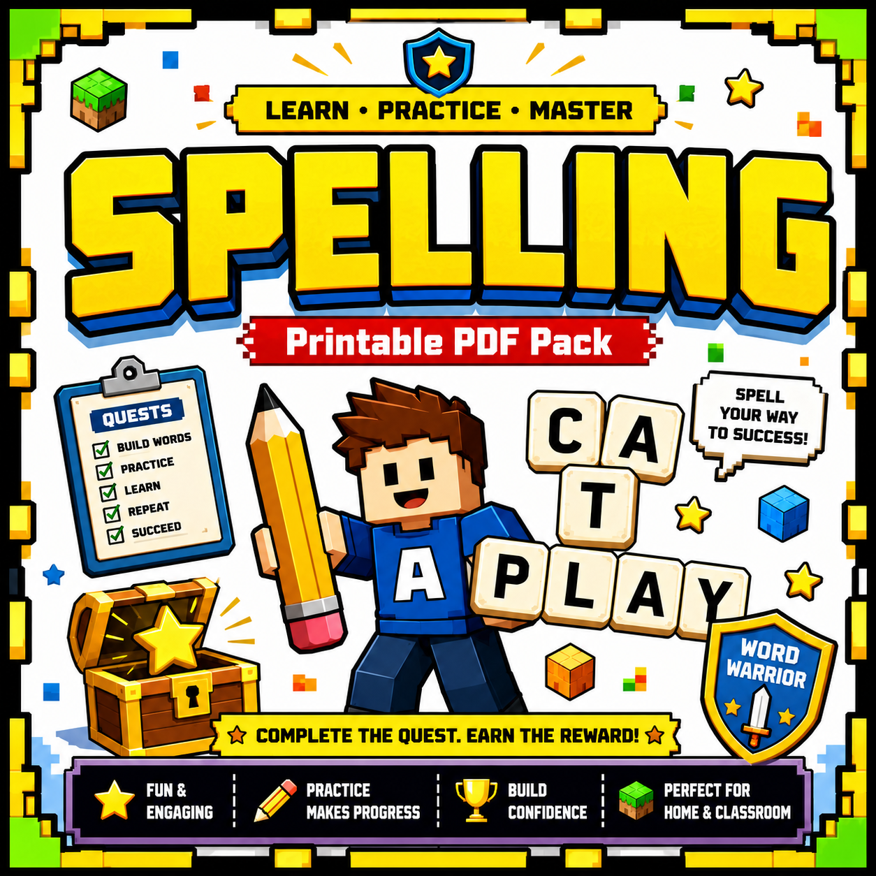 Spelling Practice Worksheet