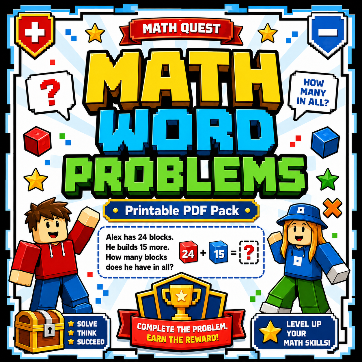 Math Word Problems Pack